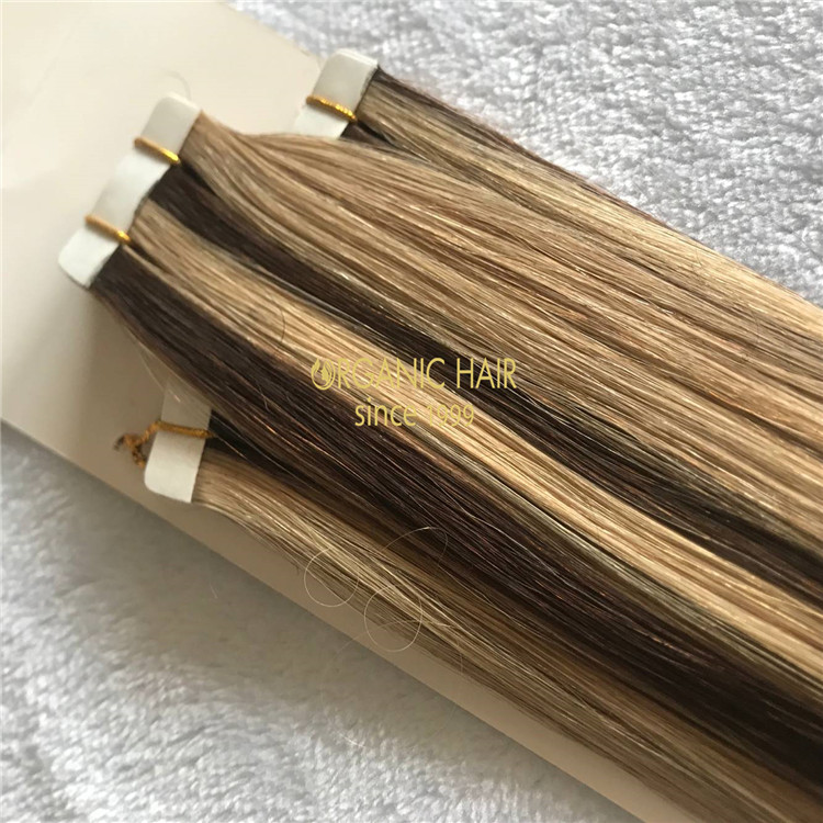 Organic best piano tape in hair extensions in China A187